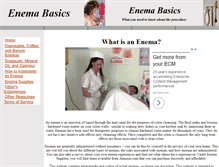 Tablet Screenshot of enemabasics.com